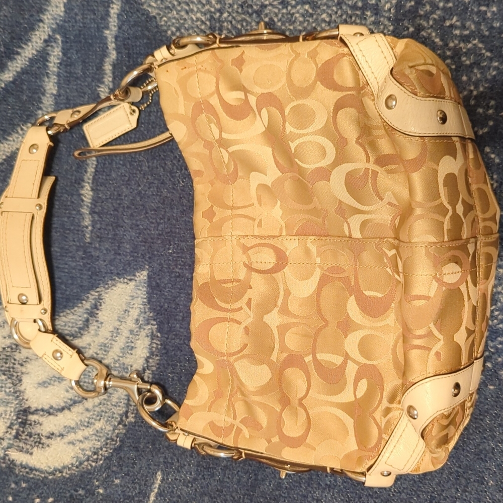 White Coach Handbag